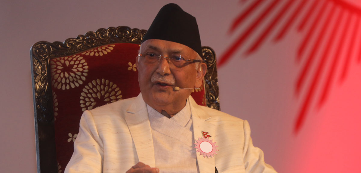 देश विकासका लागि सुदृढ राष्ट्रिय शक्ति आवश्यक : अध्यक्ष ओली